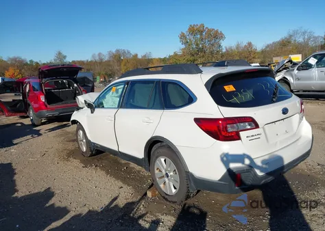 2018 Subaru Outback 2.5I Premium из США, поврежденный, VIN 4S4BSAFC5J3356708